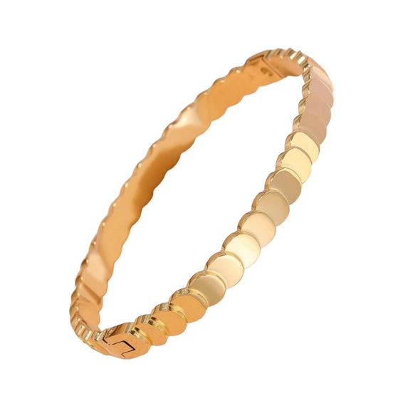 Jewelry - Fashion Stainless Steel Round Bangle For Women